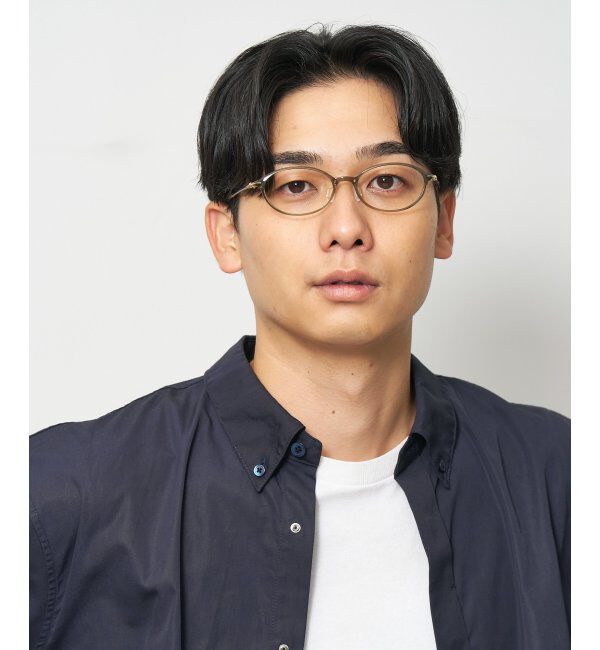  「オーバル型 軽量 メガネ 小ぶりで癖のないフレーム/SMART SKINNY  レンズ交換券付」|メガネ|