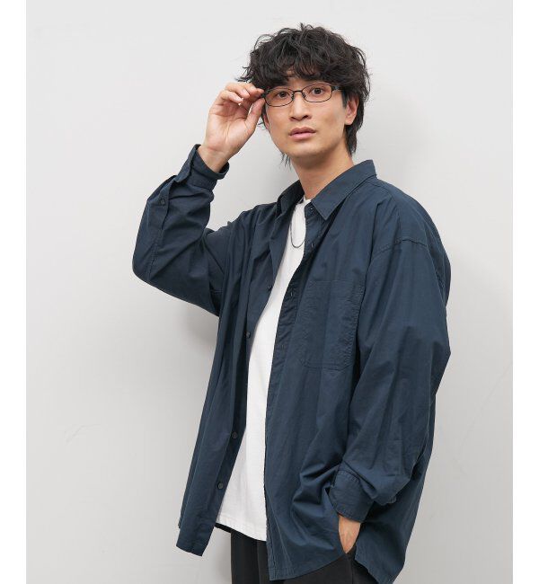  「スクエア型 メガネ メタルがきちんと感を演出してくれるフレーム/TRAD PATTERNS  レンズ交換券付」|メガネ|