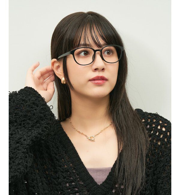  「ウェリントン型 メガネ チェック柄がおしゃれなフレーム/TRAD PATTERNS  レンズ交換券付」|メガネ|