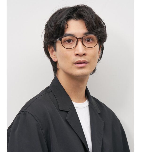  「ウェリントン型 メガネ チェック柄がおしゃれなフレーム/TRAD PATTERNS  レンズ交換券付」|メガネ|