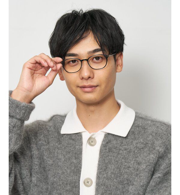  「ウェリントン型 メガネ 軽量 大人可愛い おうちメガネ 伊達メガネ レンズ交換券付」|メガネ|