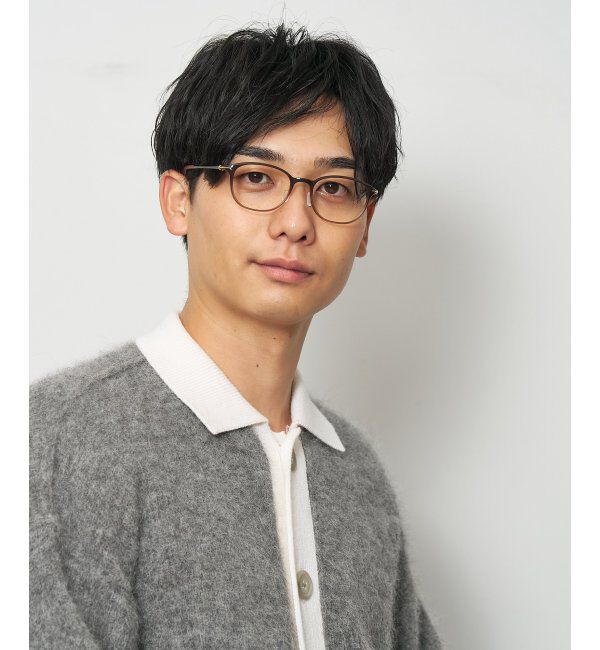  「ウェリントン型 メガネ 軽量 大人可愛い おうちメガネ 伊達メガネ レンズ交換券付」|メガネ|