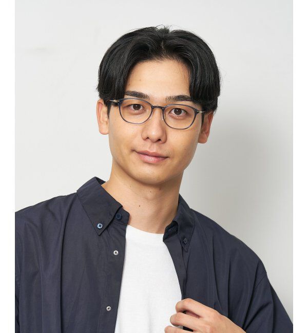  「ウェリントン型 メガネ 軽量 大人可愛い おうちメガネ 伊達メガネ レンズ交換券付」|メガネ|