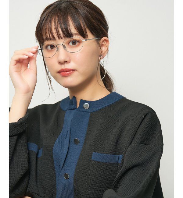  「Zoff｜SHIBATA HIKARI｜メガネ｜メタルフレーム｜伊達・度付き レンズ交換券付」|メガネ|