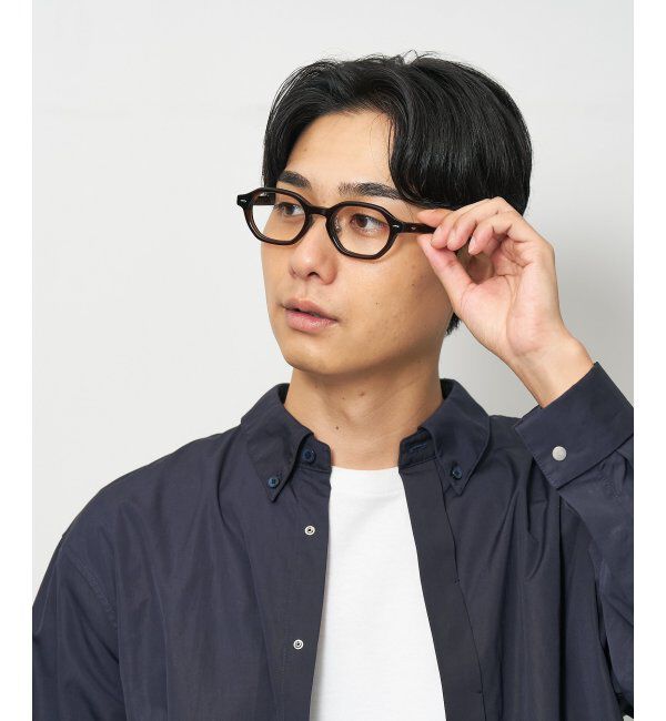 「Zoff｜SHIBATA HIKARI｜メガネ｜多角形型｜伊達・度付き レンズ交換券付」|メガネ|