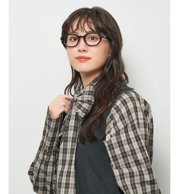  「Zoff｜SHIBATA HIKARI｜メガネ｜多角形型｜伊達・度付き レンズ交換券付」|メガネ|