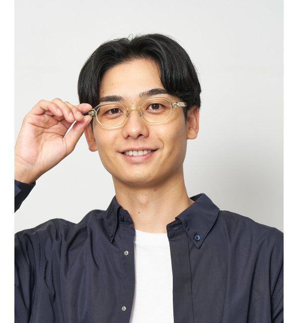  「Zoff｜SHIBATA HIKARI｜メガネ｜多角形型｜伊達・度付き レンズ交換券付」|メガネ|