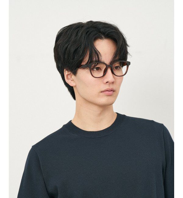  「Zoff｜メガネ｜黒縁フレーム 伊達・度付き｜FASHION レンズ交換券付」|メガネ|