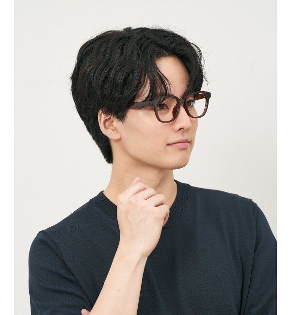  「Zoff｜メガネ｜黒縁フレーム 伊達・度付き｜FASHION レンズ交換券付」|メガネ|