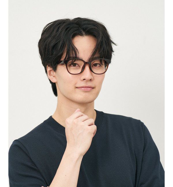  「Zoff｜メガネ｜黒縁フレーム 伊達・度付き｜FASHION レンズ交換券付」|メガネ|