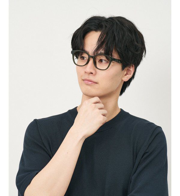  「Zoff｜メガネ｜黒縁フレーム 伊達・度付き｜FASHION レンズ交換券付」|メガネ|