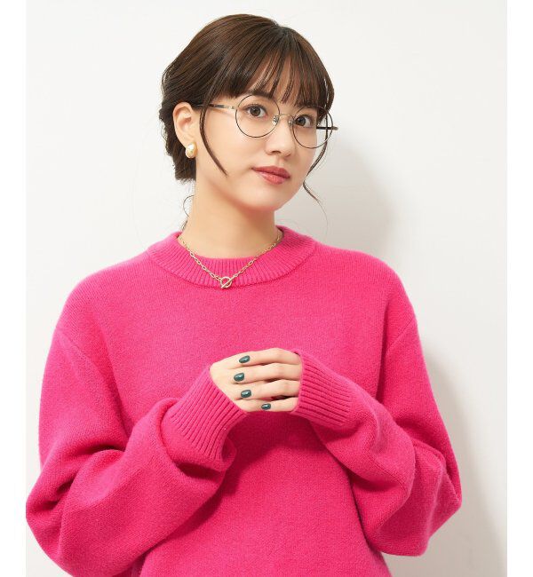  「[中顔面短縮みえメガネ]Zoff｜メガネ｜メタルフレーム 伊達・度付き｜FASHION METAL レンズ交換券付」|メガネ|