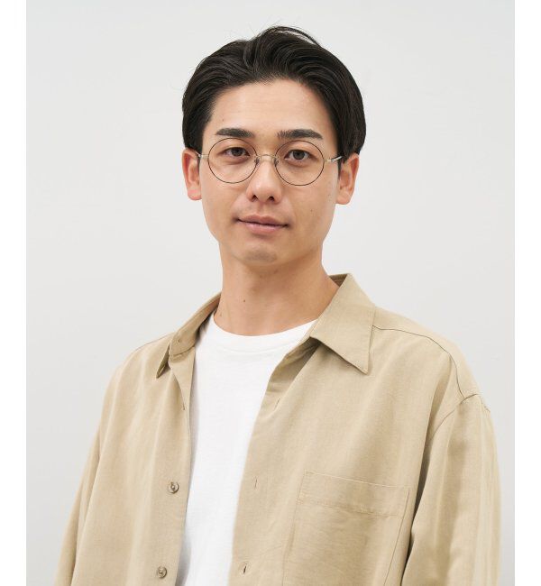  「[中顔面短縮みえメガネ]Zoff｜メガネ｜メタルフレーム 伊達・度付き｜FASHION METAL レンズ交換券付」|メガネ|