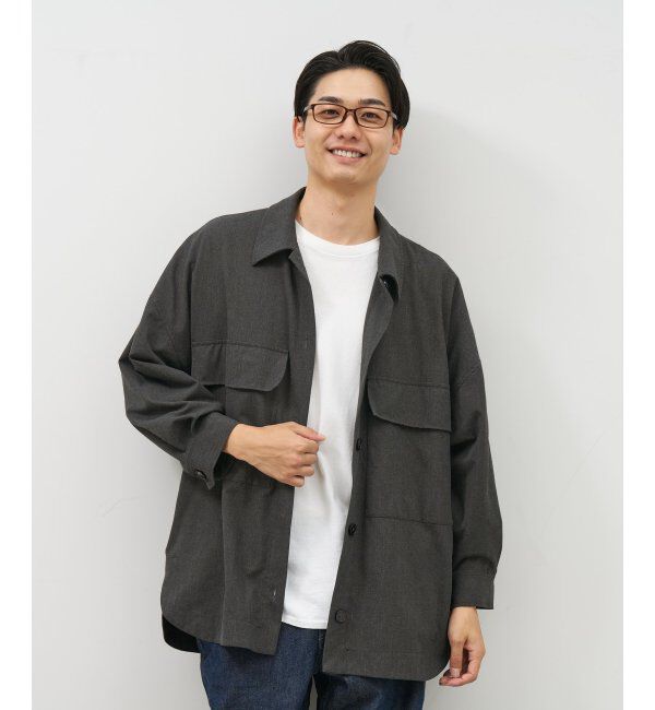  「Zoff｜スクエア型 メガネ｜ 伊達・度付き｜ビジネス 読書 レンズ交換券付」|メガネ|薄ブラウン1