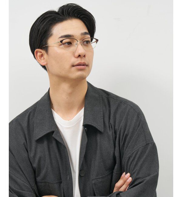  「Zoff｜メガネ｜メタルフレーム 伊達・度付き｜TRAD METAL レンズ交換券付」|メガネ|