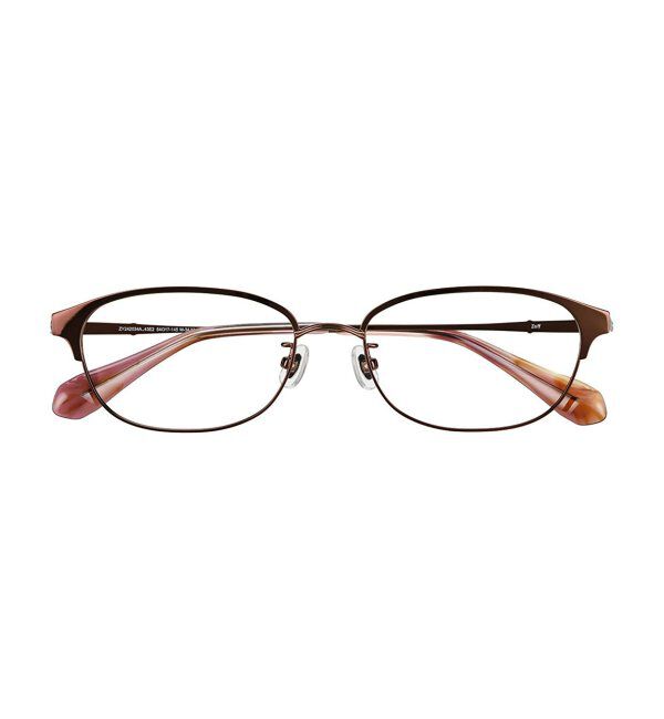  「Zoff｜メガネ｜メタルフレーム 伊達・度付き｜TRAD METAL レンズ交換券付」|メガネ|