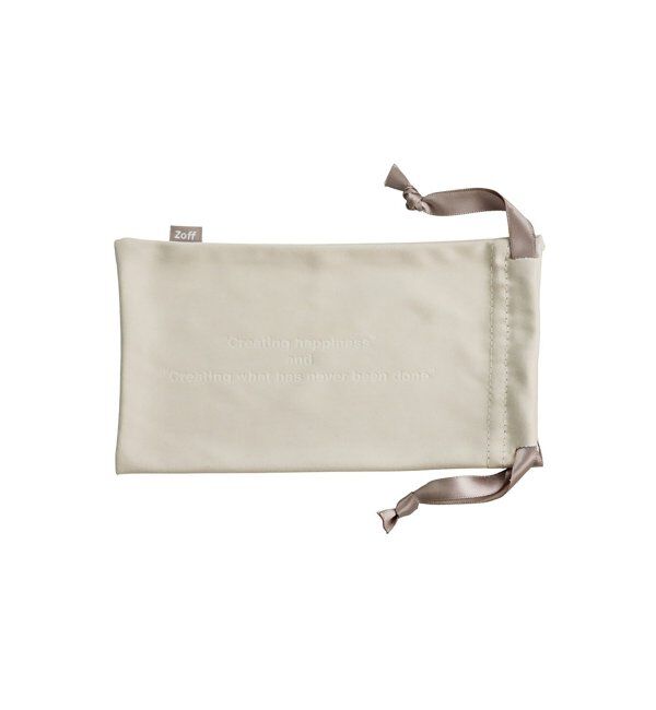  「【LOVE BY e.m.コラボ】&ldquo;scent&rdquo; ｜ウェリントン型フレーム｜Zoff｜LOVE BY e.m. レンズ交換券付」|メガネ|