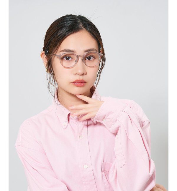  「ボストン型メガネ｜レディース 女性用 可愛い リボン パステル｜Zoff｜SWEET レンズ交換券付」|メガネ|