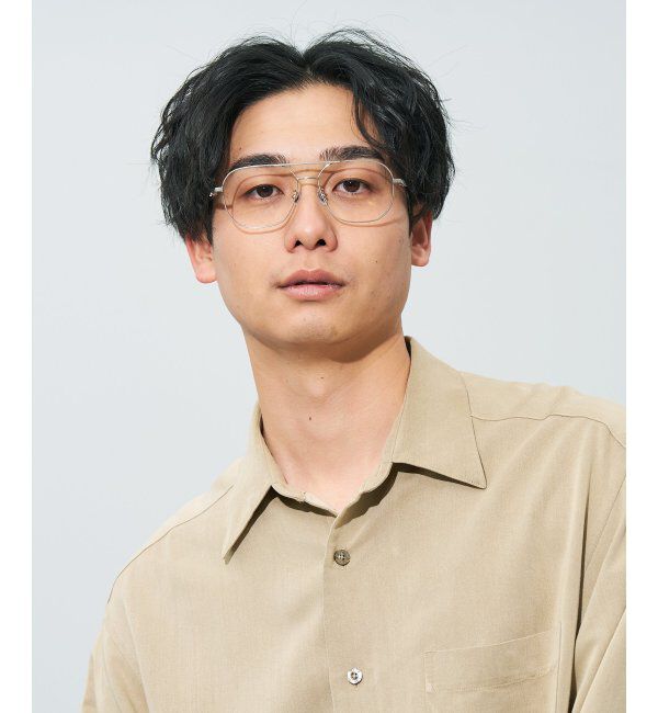  「ウエリントン型メガネ｜読書 レディース 女性用 大人可愛い 大理石｜Zoff｜CHIC レンズ交換券付」|メガネ|