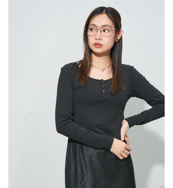  「ウエリントン型メガネ｜読書 レディース 女性用 大人可愛い 大理石｜Zoff｜CHIC レンズ交換券付」|メガネ|