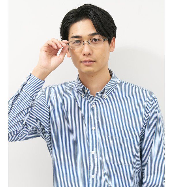  「スクエア型メガネ｜似合うを科学したメガネ(Zoff NEW STANDARD) レンズ交換券付」|メガネ|