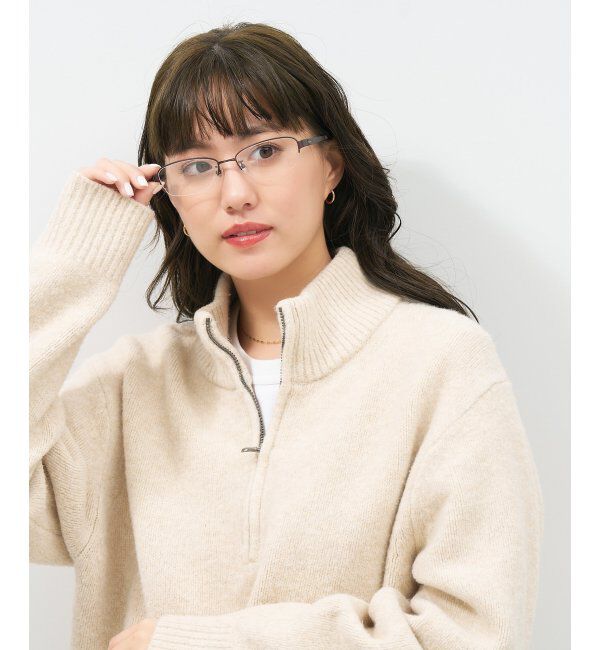  「スクエア型メガネ｜似合うを科学したメガネ(Zoff NEW STANDARD) レンズ交換券付」|メガネ|