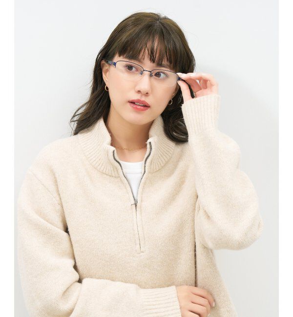  「スクエア型メガネ｜似合うを科学したメガネ(Zoff NEW STANDARD) レンズ交換券付」|メガネ|