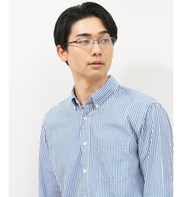  「スクエア型メガネ｜似合うを科学したメガネ(Zoff NEW STANDARD) レンズ交換券付」|メガネ|