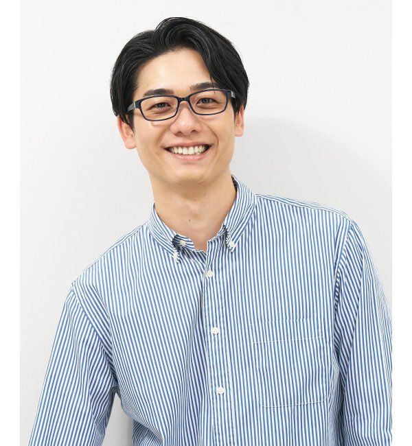  「ウェリントン型 メガネ | 似合うを科学したメガネ(Zoff NEW STANDARD) 伊達メガネ 度付き レンズ交換券付」|メガネ|