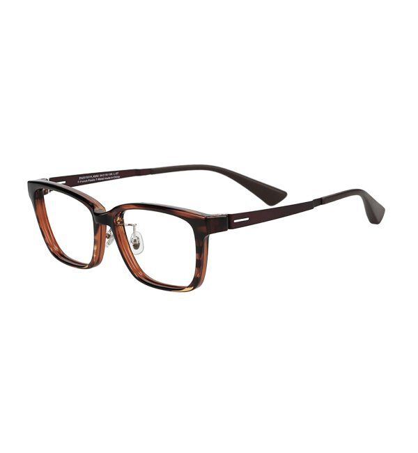  「ウェリントン型 メガネ | 似合うを科学したメガネ(Zoff NEW STANDARD) 伊達メガネ 度付き レンズ交換券付」|メガネ|