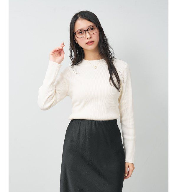  「ウェリントン型 メガネ | 似合うを科学したメガネ(Zoff NEW STANDARD) 伊達メガネ 度付き レンズ交換券付」|メガネ|