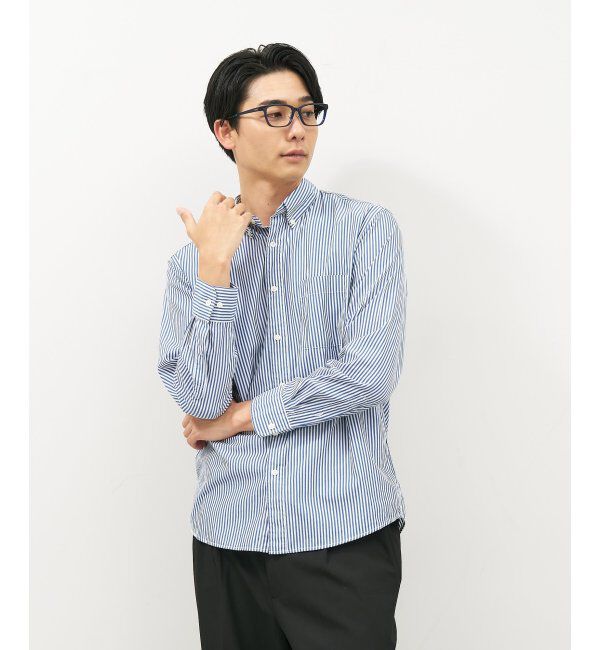  「ウェリントン型 メガネ | 似合うを科学したメガネ(Zoff NEW STANDARD) 伊達メガネ 度付き レンズ交換券付」|メガネ|