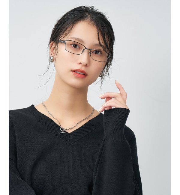  「スクエア型メガネ｜似合うを科学したメガネ(Zoff NEW STANDARD) レンズ交換券付」|メガネ|