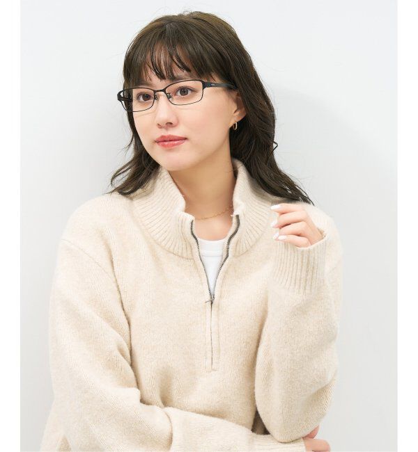  「スクエア型メガネ｜似合うを科学したメガネ(Zoff NEW STANDARD) レンズ交換券付」|メガネ|