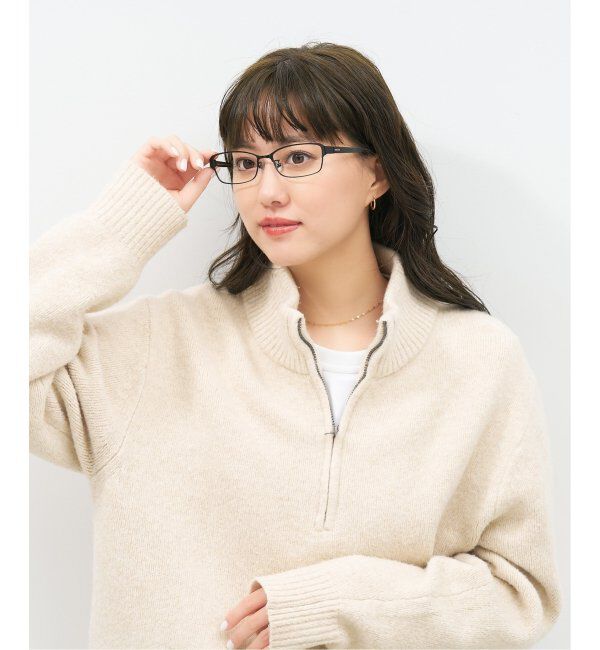  「スクエア型メガネ｜似合うを科学したメガネ(Zoff NEW STANDARD) レンズ交換券付」|メガネ|