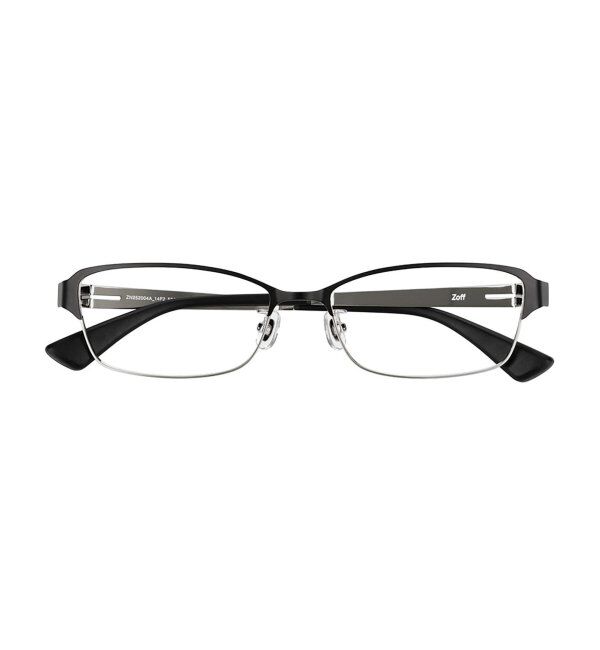  「スクエア型メガネ｜似合うを科学したメガネ(Zoff NEW STANDARD) レンズ交換券付」|メガネ|