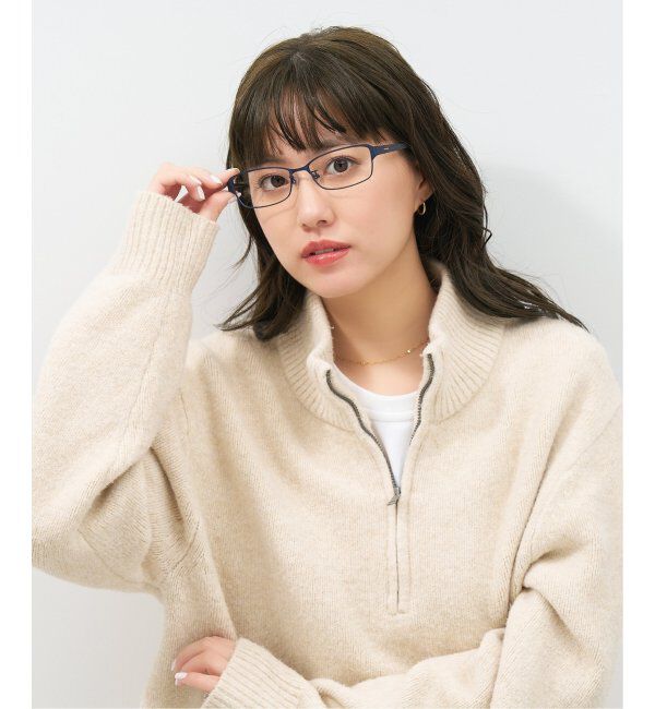  「スクエア型メガネ｜似合うを科学したメガネ(Zoff NEW STANDARD) レンズ交換券付」|メガネ|