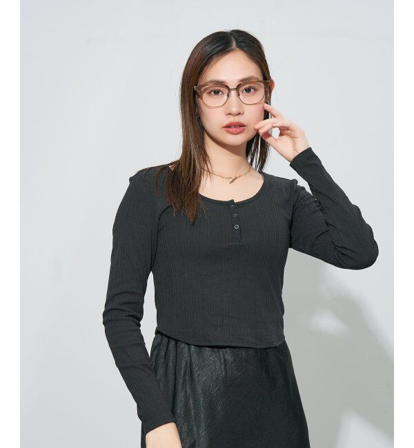  「ウエリントン型メガネ｜読書 レディース 女性用 大人可愛い 大理石｜Zoff｜CHIC レンズ交換券付」|メガネ|