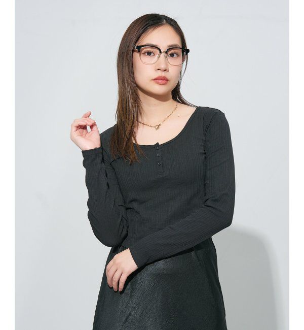  「ウエリントン型メガネ｜読書 レディース 女性用 大人可愛い 大理石｜Zoff｜CHIC レンズ交換券付」|メガネ|