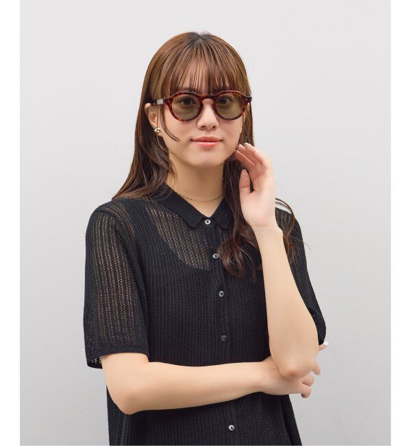  「【WEB限定】Zoff｜JOURNAL STANDARD relume ボストン型 サングラス クラウンパント 紫外線対策 UVカット」|サングラス|