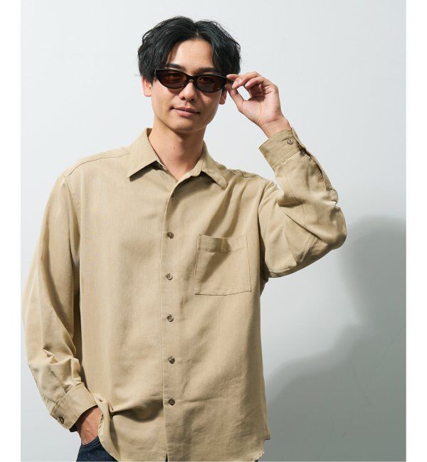  「Zoff｜JOURNAL STANDARD relume オーバル型 横長 サングラス 紫外線対策 UVカット ジャーナルスタンダード」|サングラス|