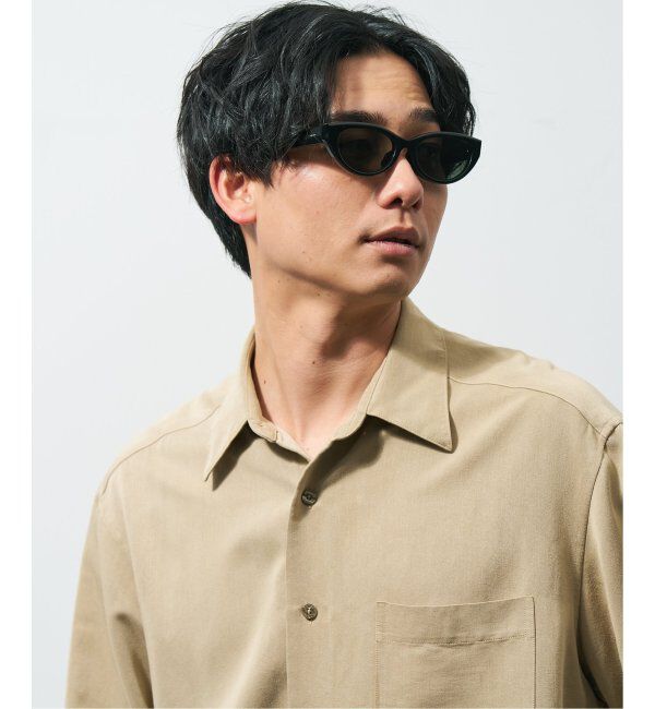  「Zoff｜JOURNAL STANDARD relume オーバル型 横長 サングラス 紫外線対策 UVカット ジャーナルスタンダード」|サングラス|