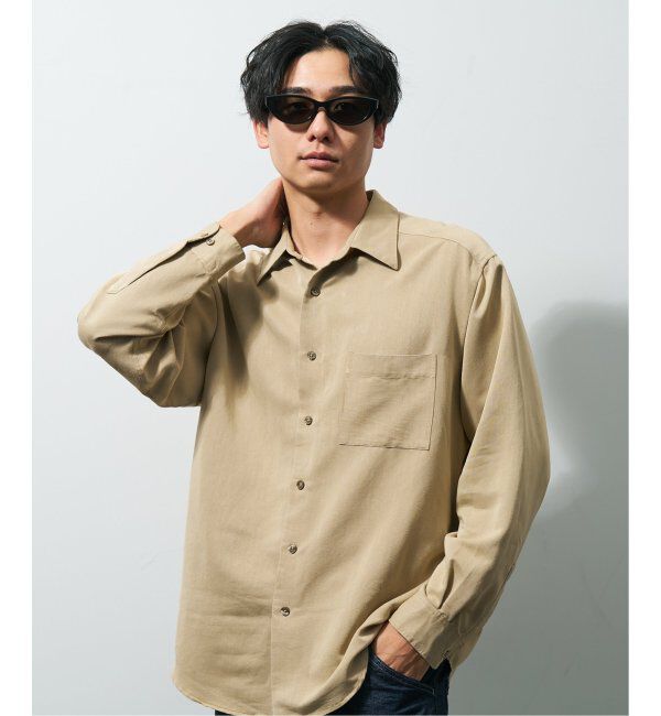  「Zoff｜JOURNAL STANDARD relume オーバル型 横長 サングラス 紫外線対策 UVカット ジャーナルスタンダード」|サングラス|