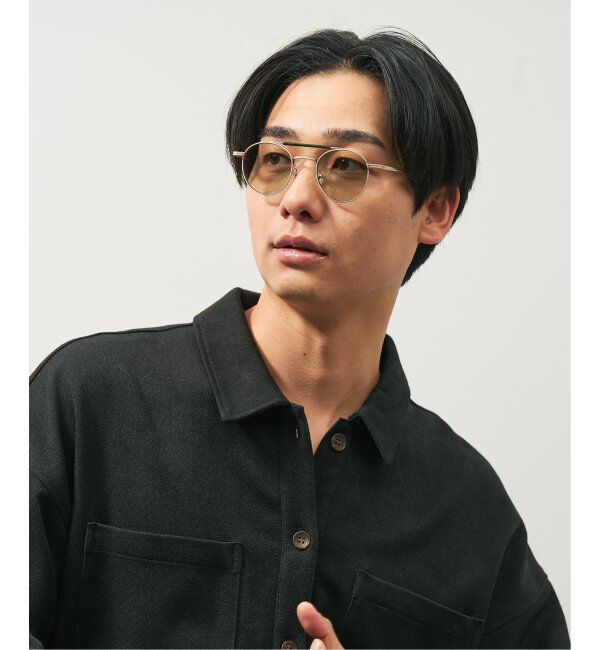  「Zoff｜JOURNAL STANDARD relume ボストン型 横長 サングラス 紫外線対策 UVカット ジャーナルスタンダード」|サングラス|