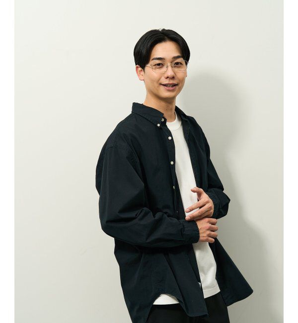  「ウェリントン型 メガネ | メタル 横長 ゴールド シルバー 伊達メガネ ユニセックス TRAD レンズ交換券付」|メガネ|