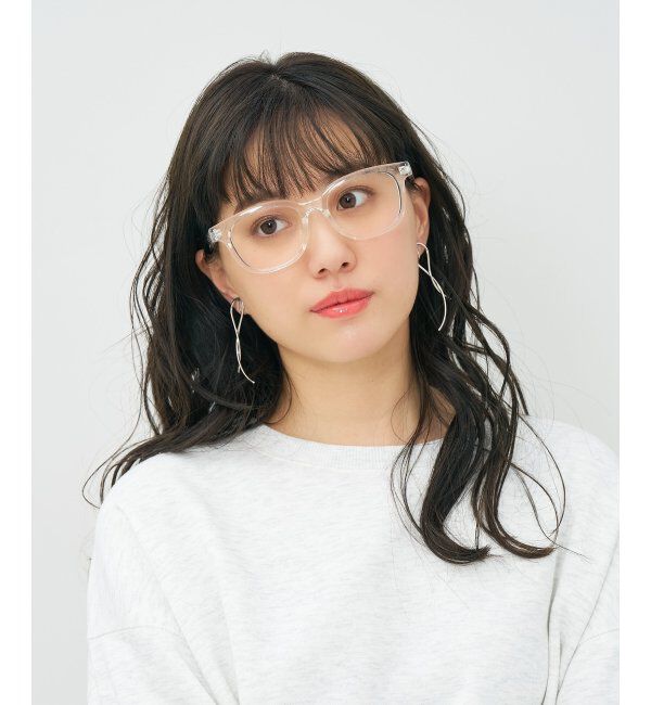  「ウェリントン型 メガネ | 軽量｜太縁｜黒縁フレーム｜伊達メガネ｜ユニセックス｜ビジネス レンズ交換券付」|メガネ|