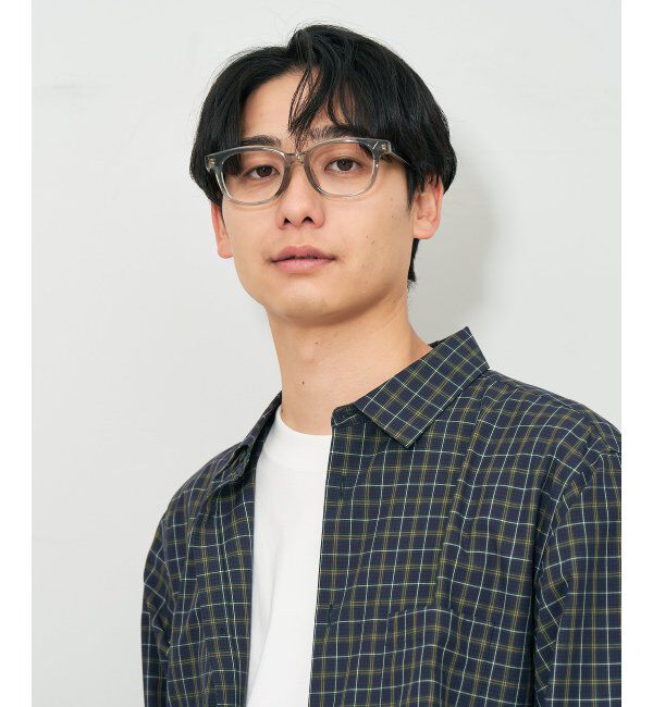  「ウェリントン型 メガネ | 軽量｜太縁｜黒縁フレーム｜伊達メガネ｜ユニセックス｜ビジネス レンズ交換券付」|メガネ|