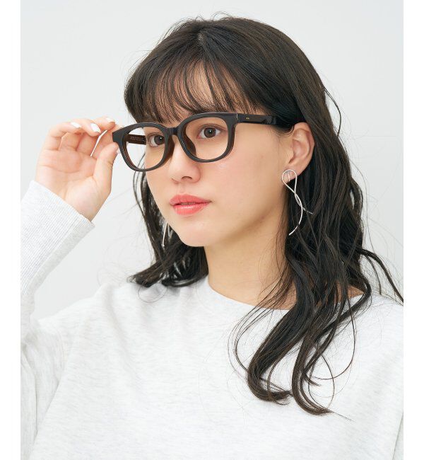  「ウェリントン型 メガネ | 軽量｜太縁｜黒縁フレーム｜伊達メガネ｜ユニセックス｜ビジネス レンズ交換券付」|メガネ|