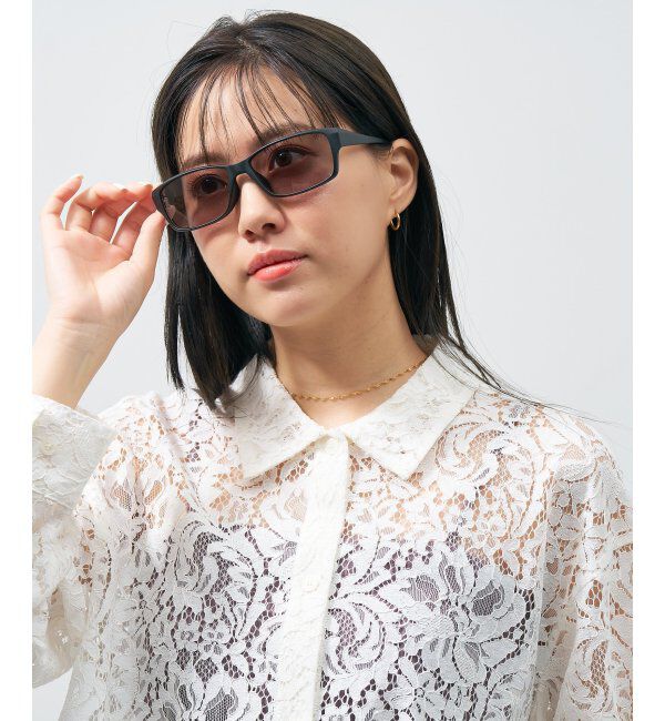  「SUNCUTGlasses/UV100%CUT サングラス カラーレンズ 太縁 紫外線対策 UVカット ユニセックス スポーツ」|サングラス|