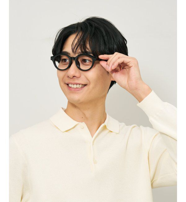  「ボストン型 メガネ | 軽量｜太縁｜黒縁フレーム｜伊達メガネ｜ユニセックス｜ビジネス レンズ交換券付」|メガネ|